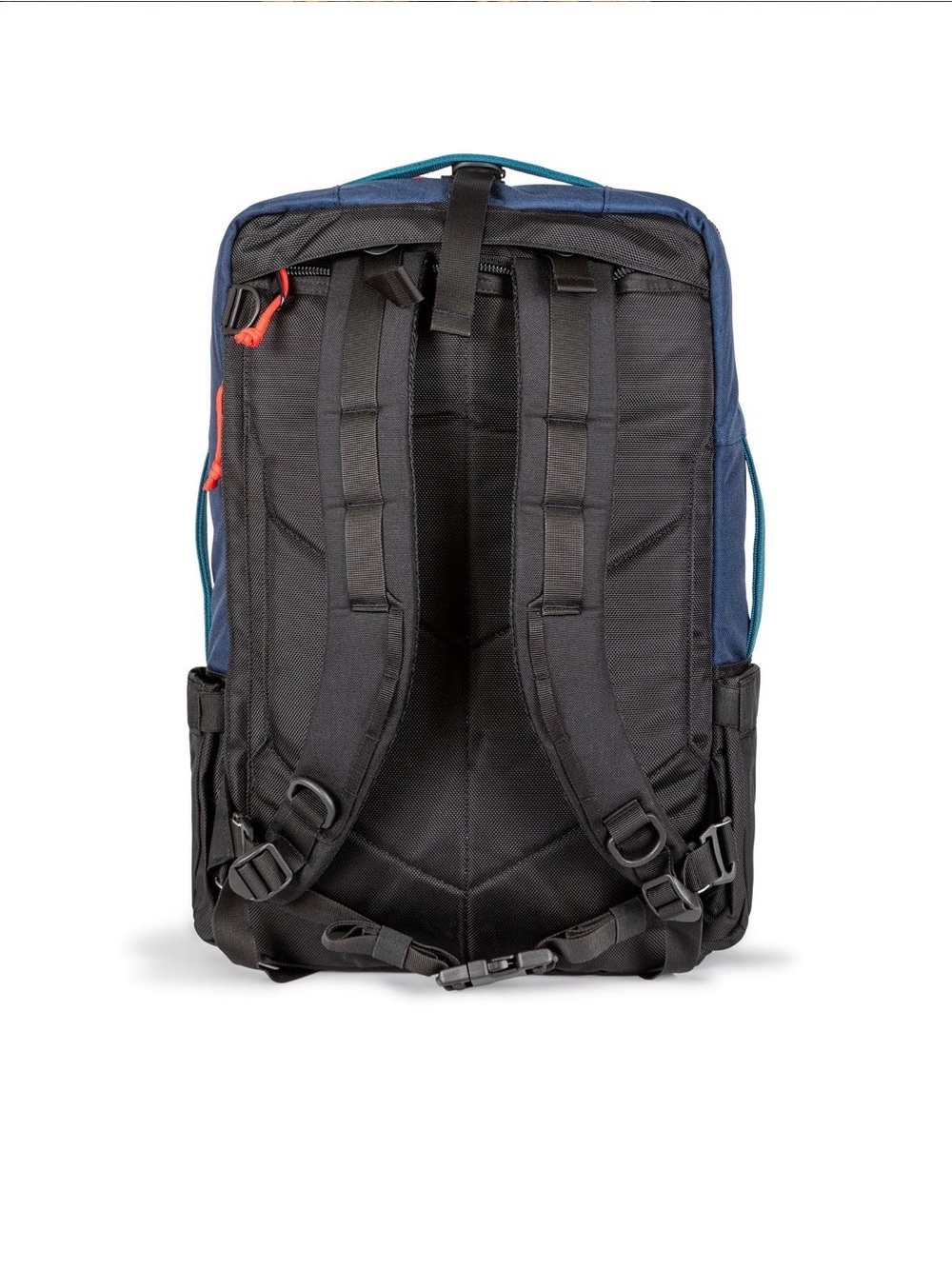 Topo Designs Global Travel Bag 30L Brown, Teal & Black, Like New - Picture 7 of 16